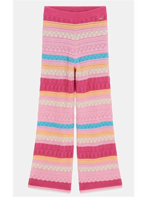 cotton crochet palazzo pant GUESS | J6GB04 Z5480S40Q